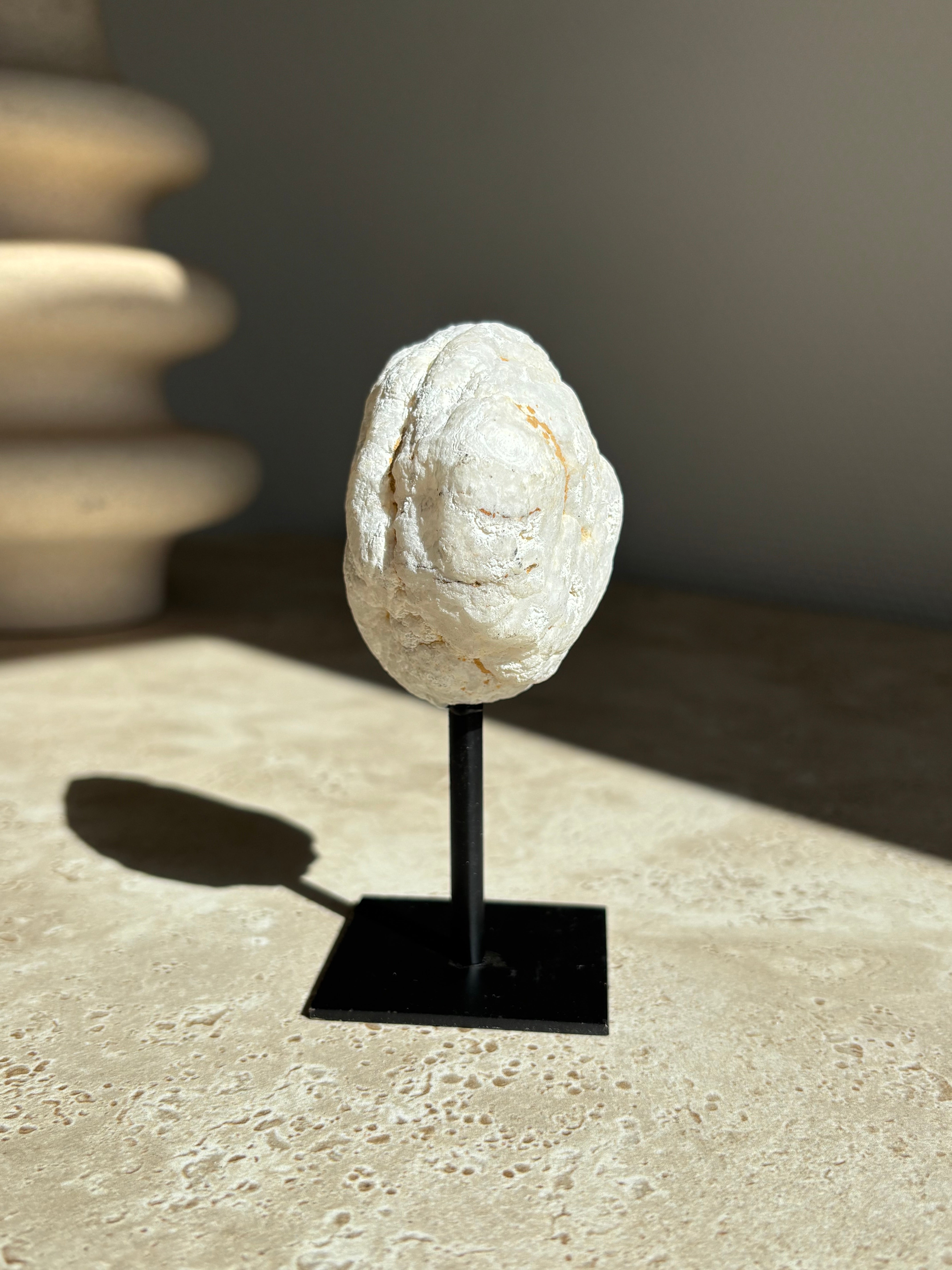 Bergkristal geode Angel aura