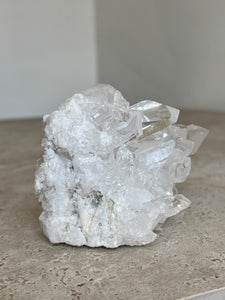 Bergkristal cluster