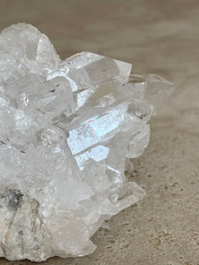 Bergkristal cluster