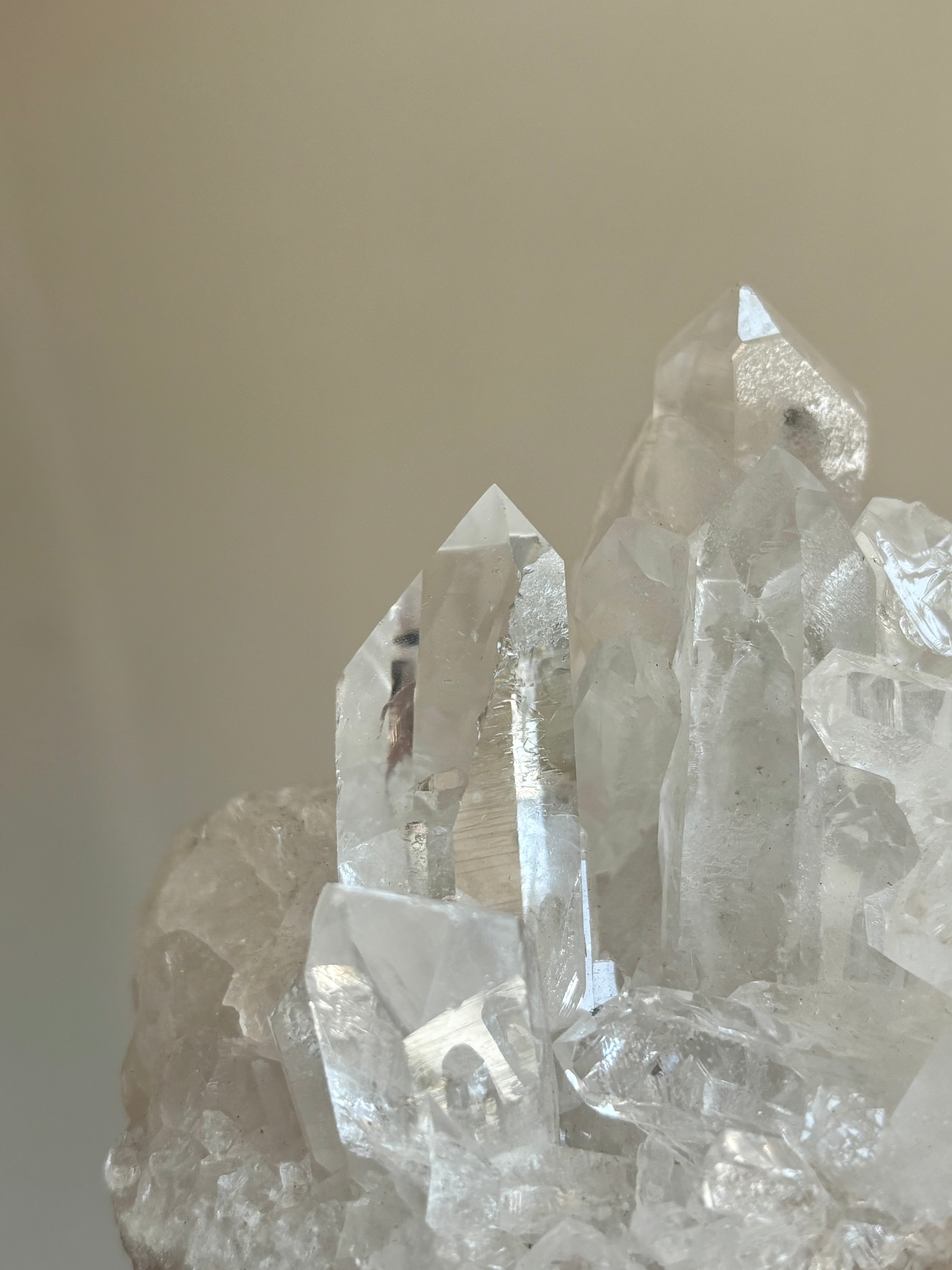 Bergkristal cluster