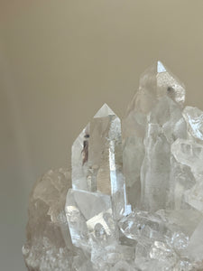 Bergkristal cluster