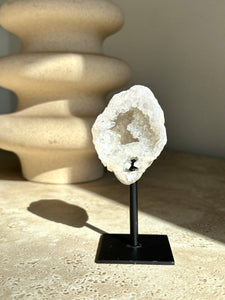 Bergkristal geode Angel aura