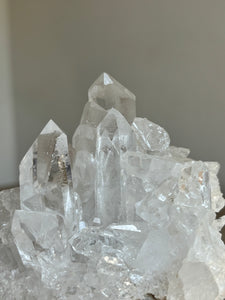 Bergkristal cluster