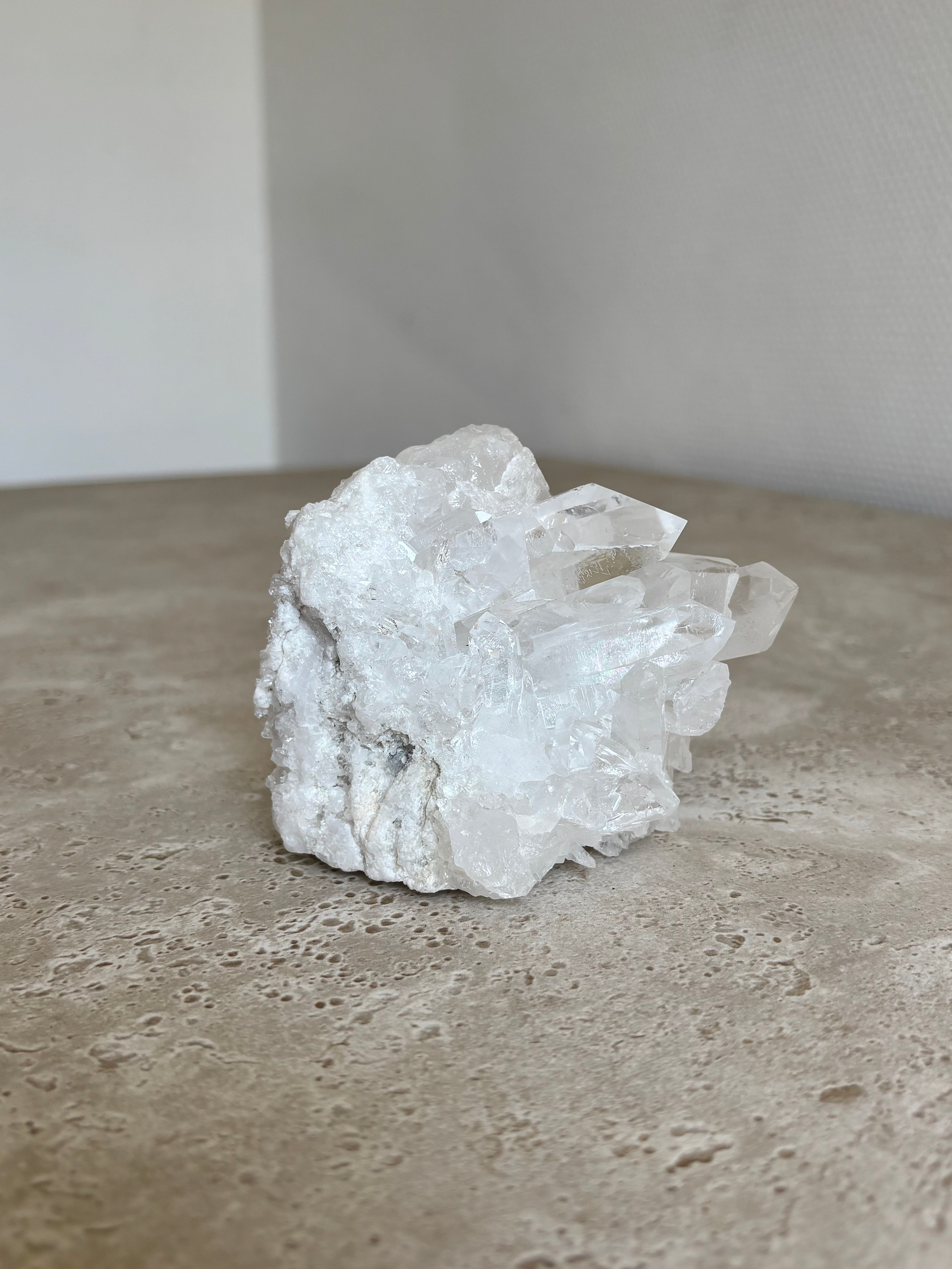 Bergkristal cluster