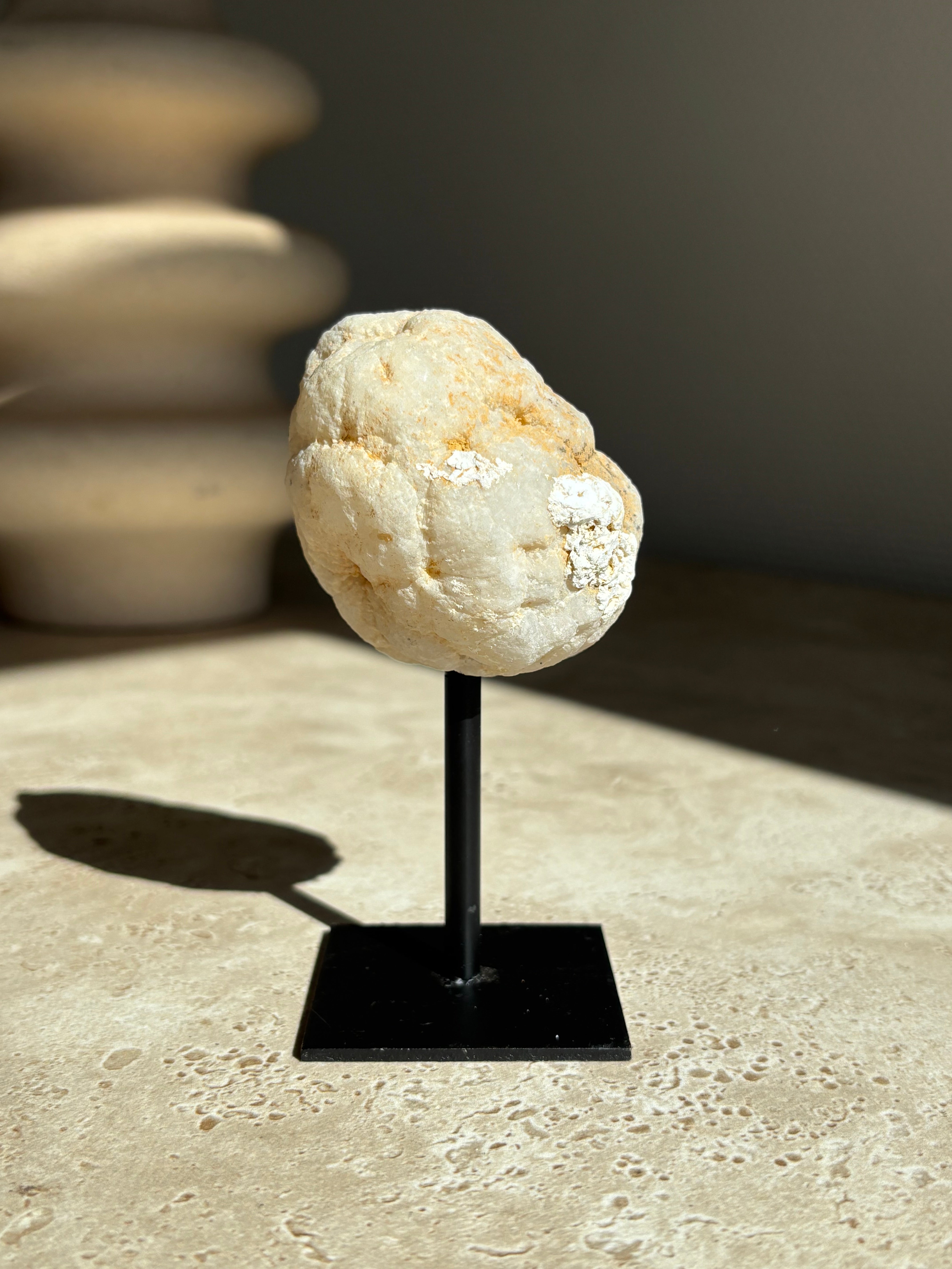 Bergkristal geode Angel aura