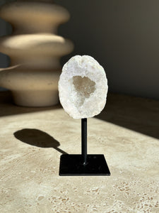 Bergkristal geode Angel aura