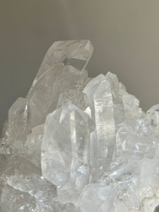 Bergkristal cluster