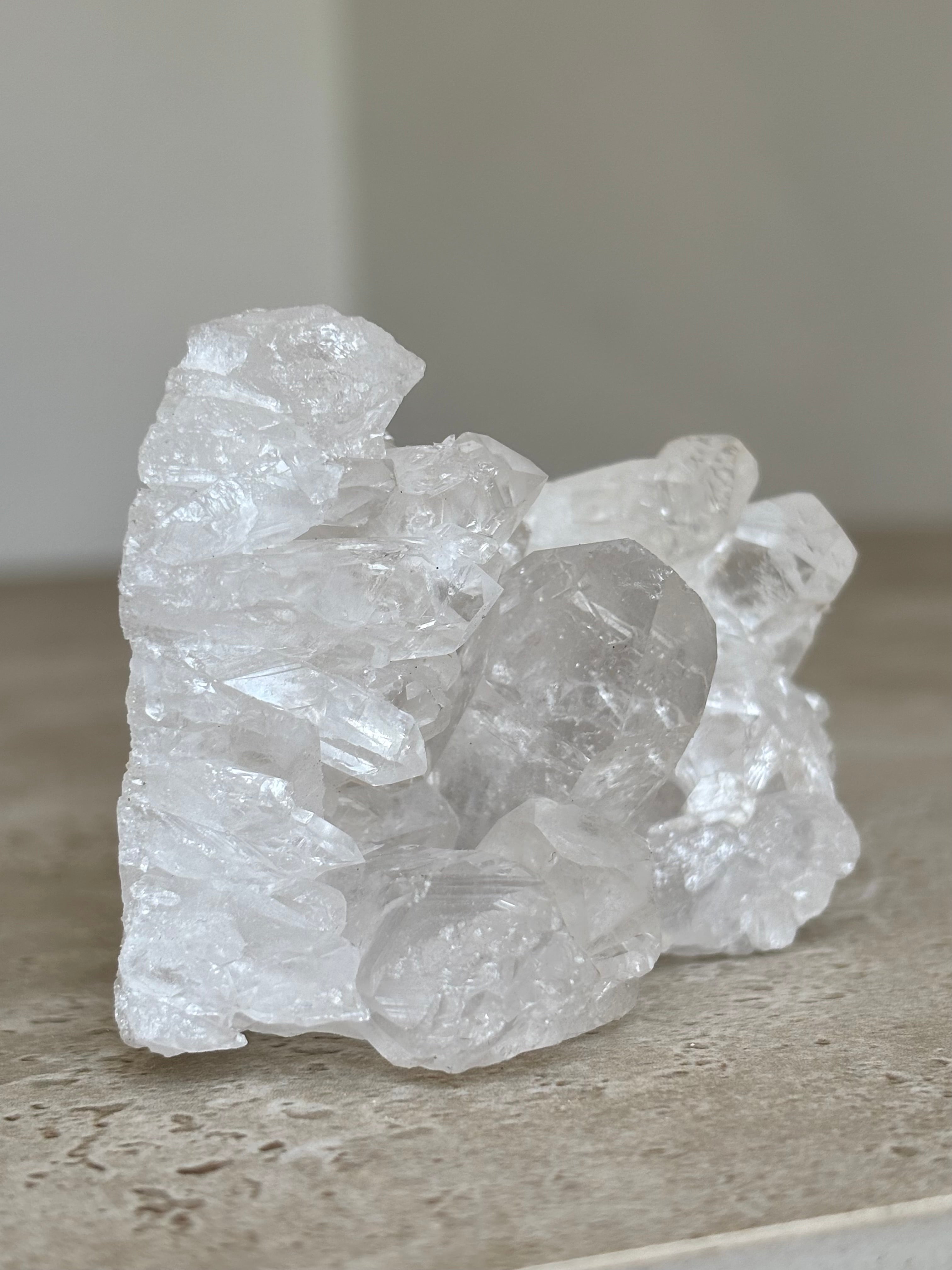 Bergkristal cluster