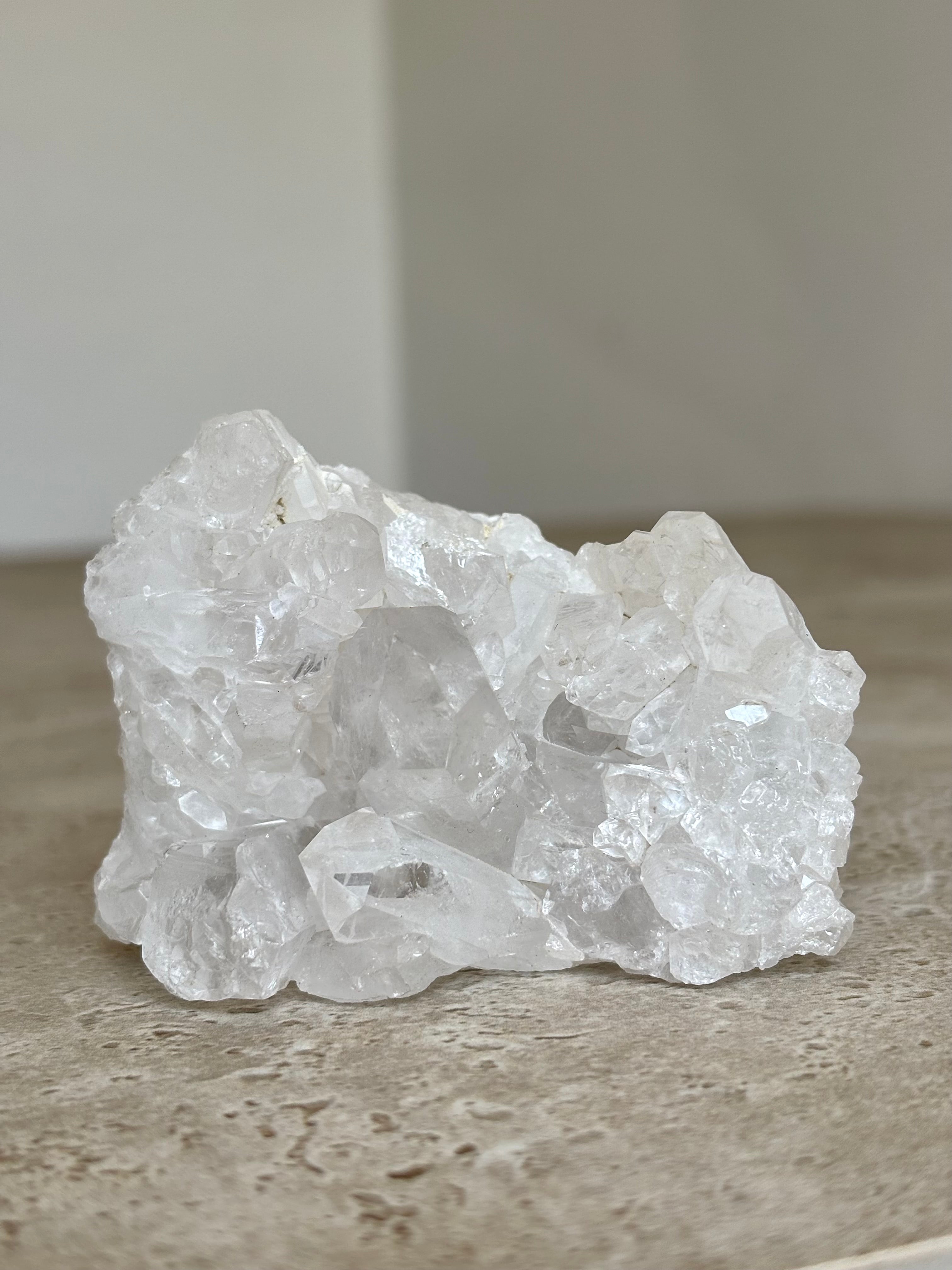 Bergkristal cluster