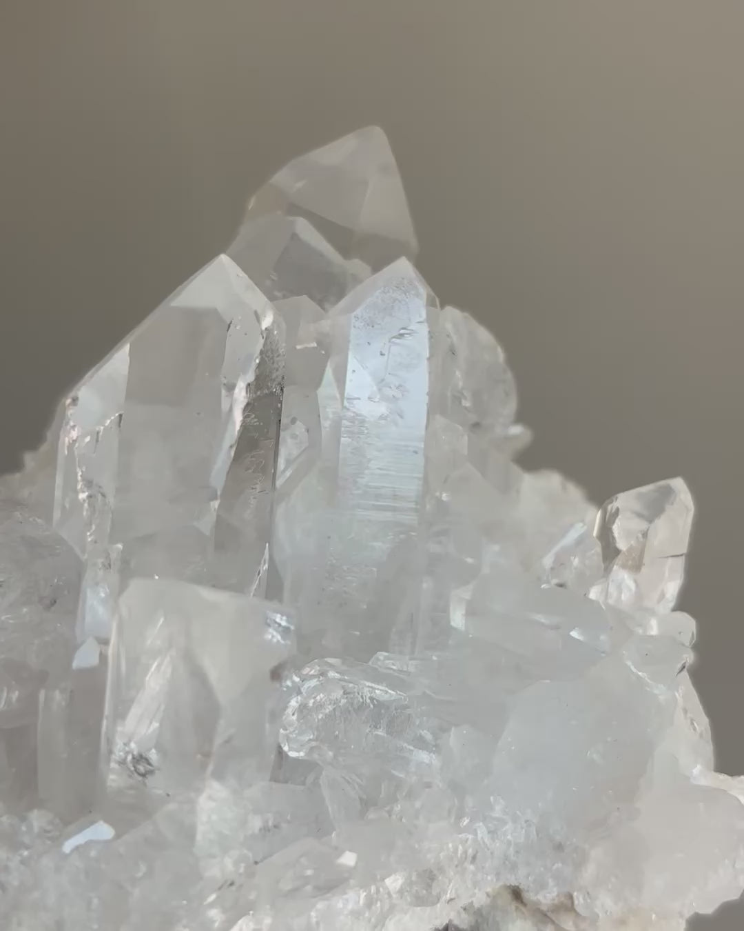 Bergkristal cluster