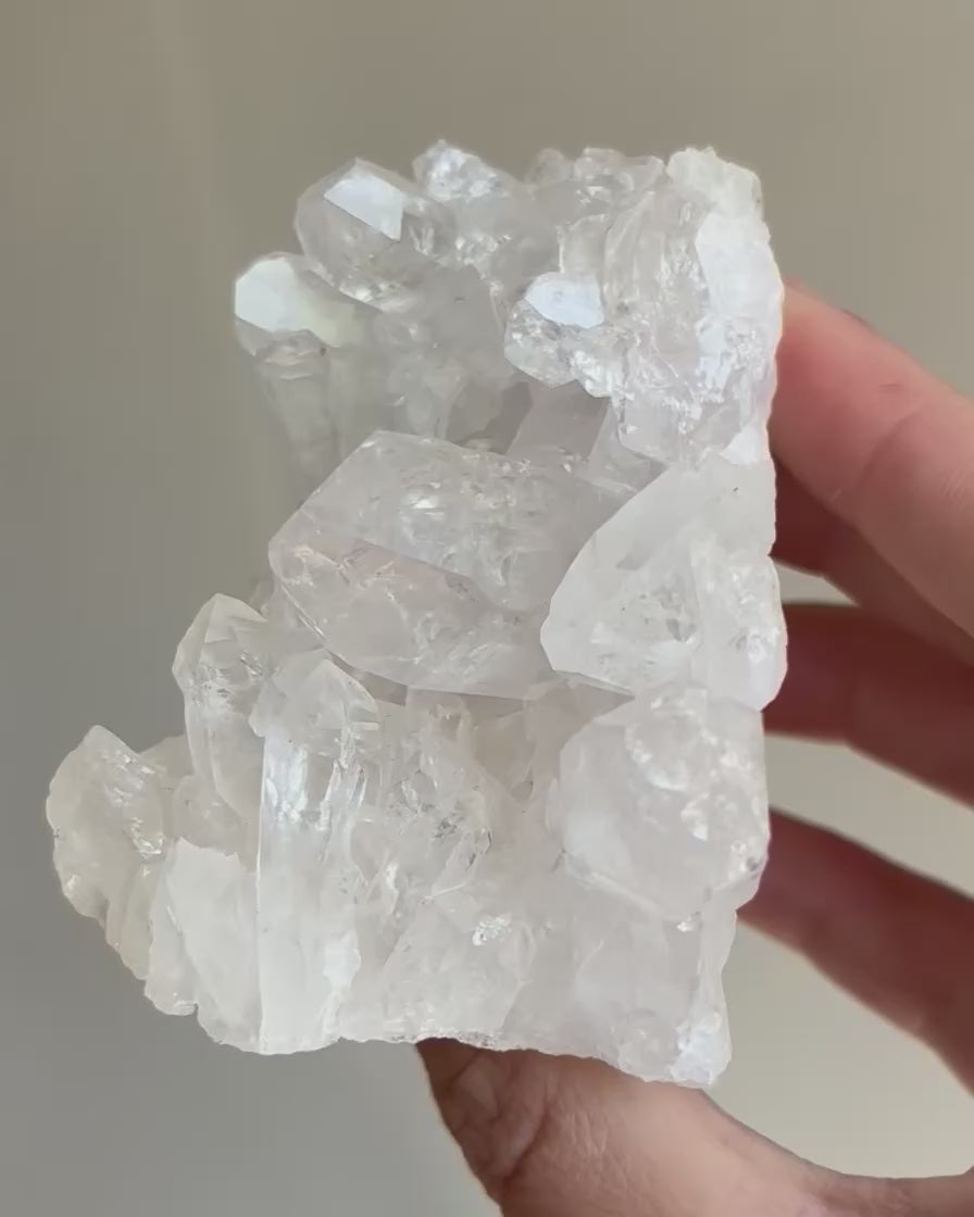 Bergkristal cluster