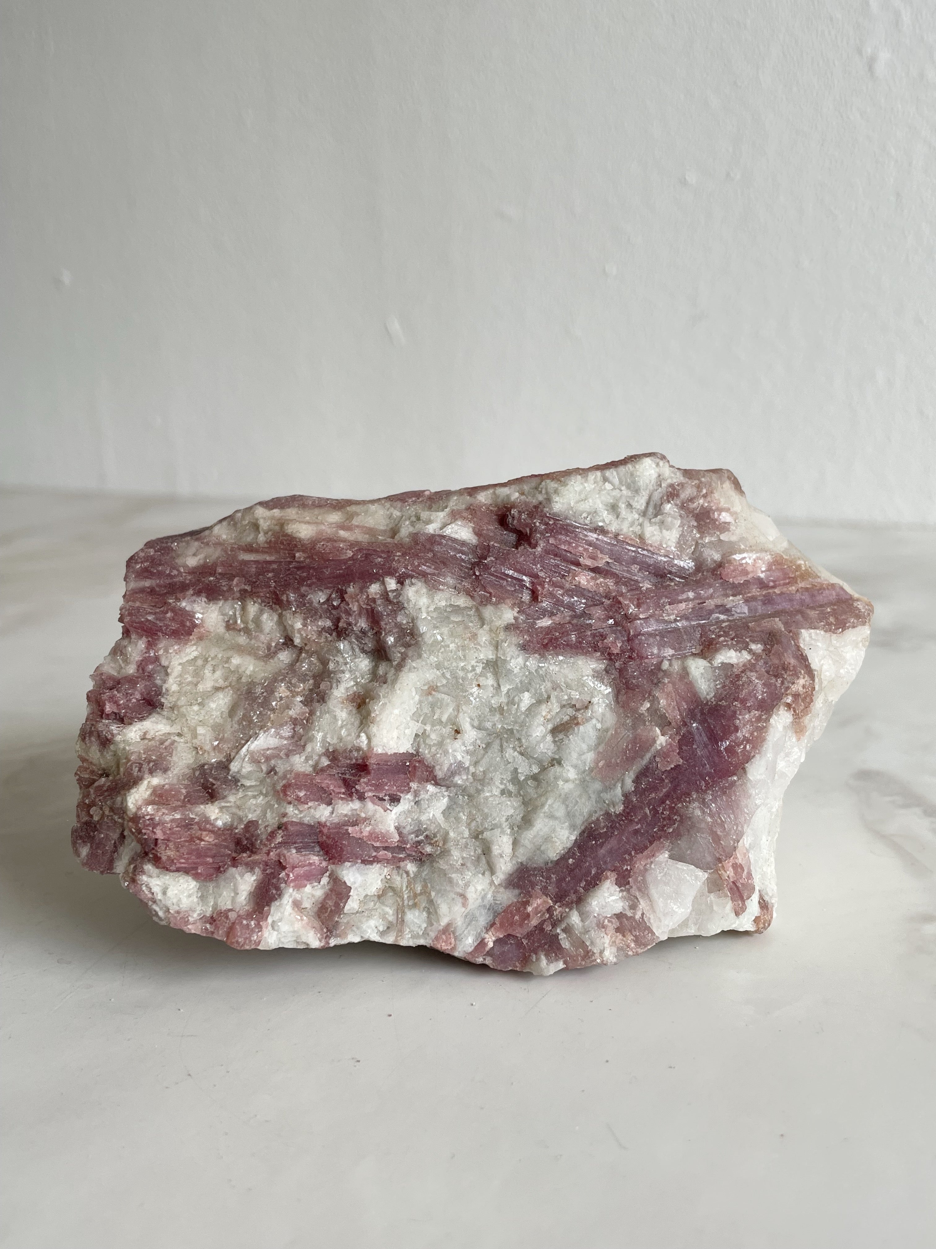 Roze Toermalijn ruw